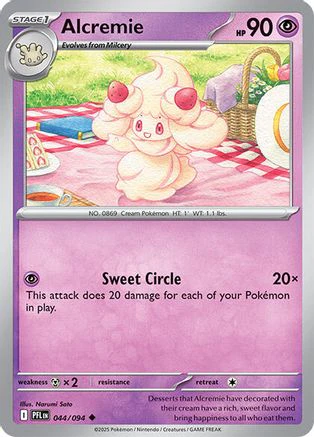 Alcremie 044 ME02 Phantasmal Flames - Uncommon