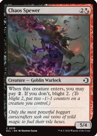 Chaos Spewer (ECL-210) - Lorwyn Eclipsed