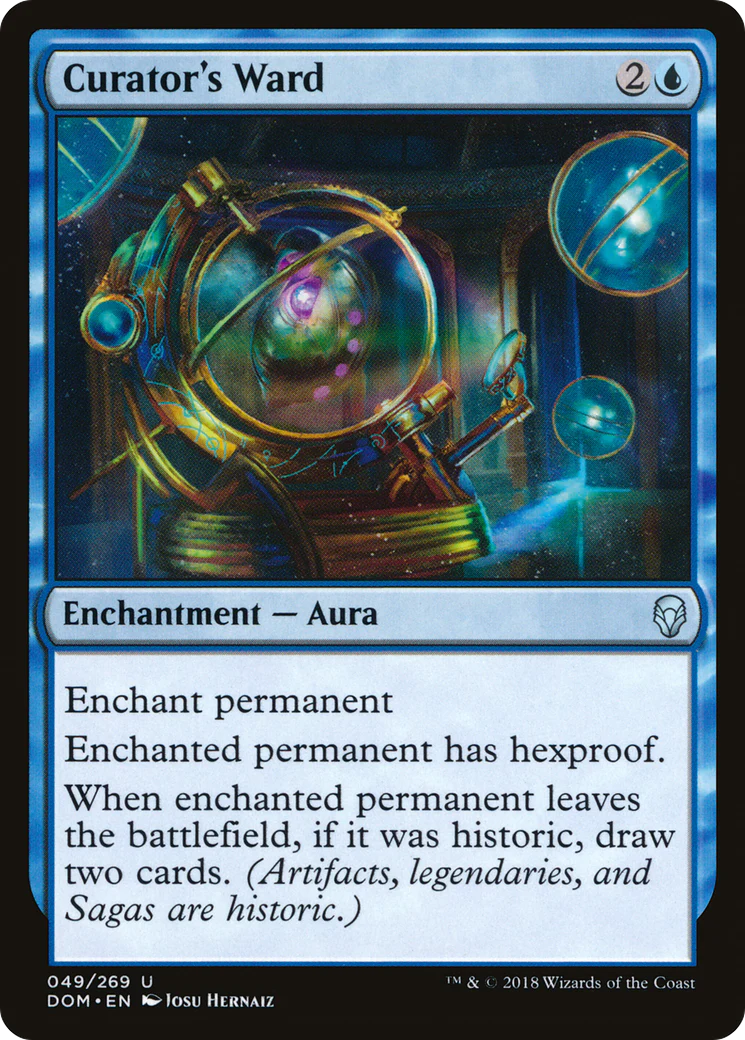 Curator's Ward (DOM-049) - Dominaria