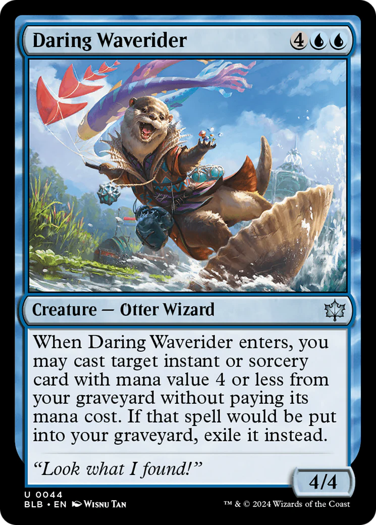 Daring Waverider (BLB-044) - Bloomburrow