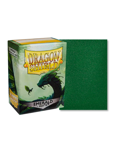 Dragon Shield: Emerald Matte Sleeves