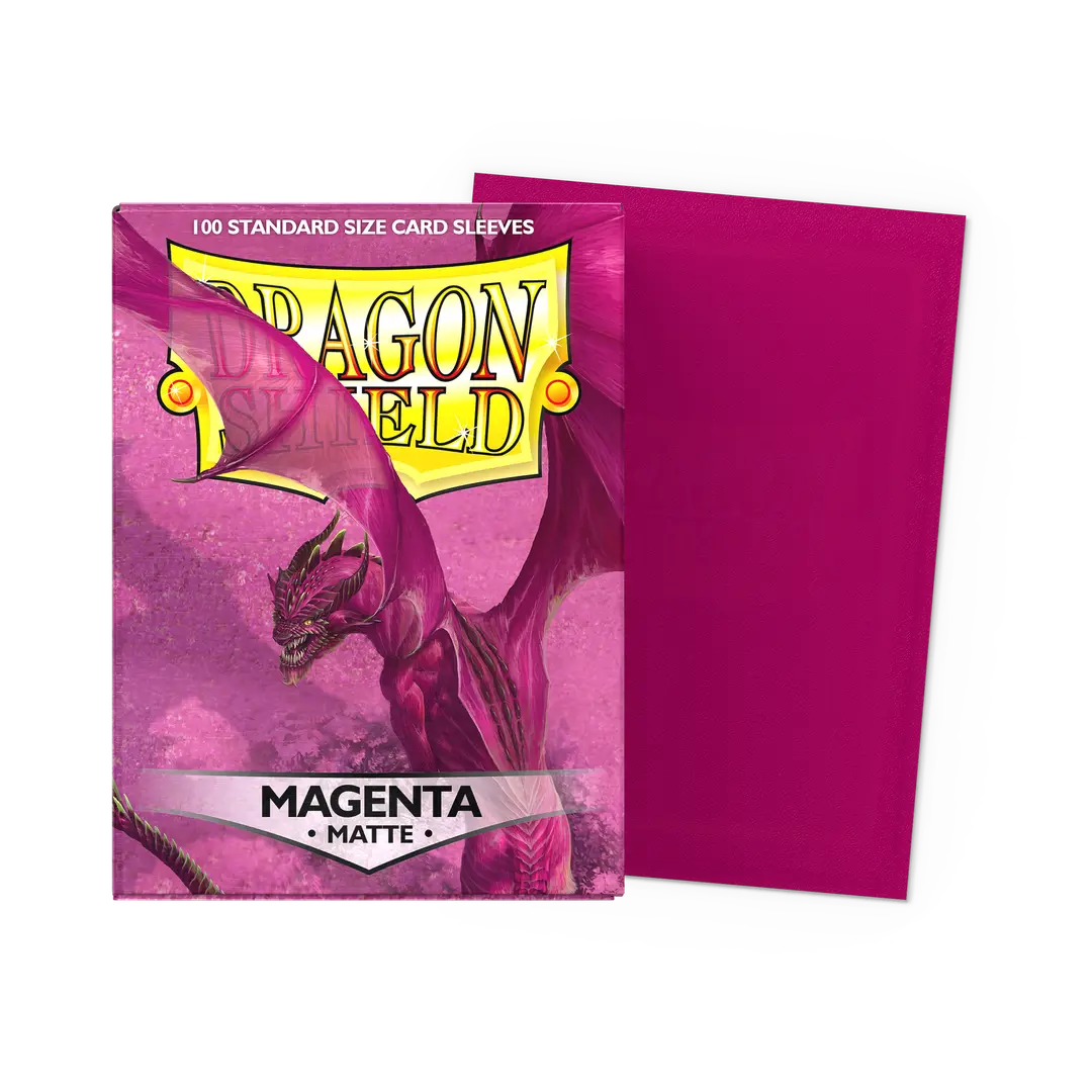 Dragon Shield: Magenta Matte Sleeves