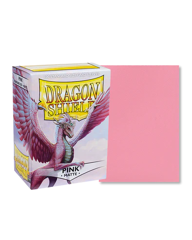 Dragon Shield: Pink Matte Sleeves