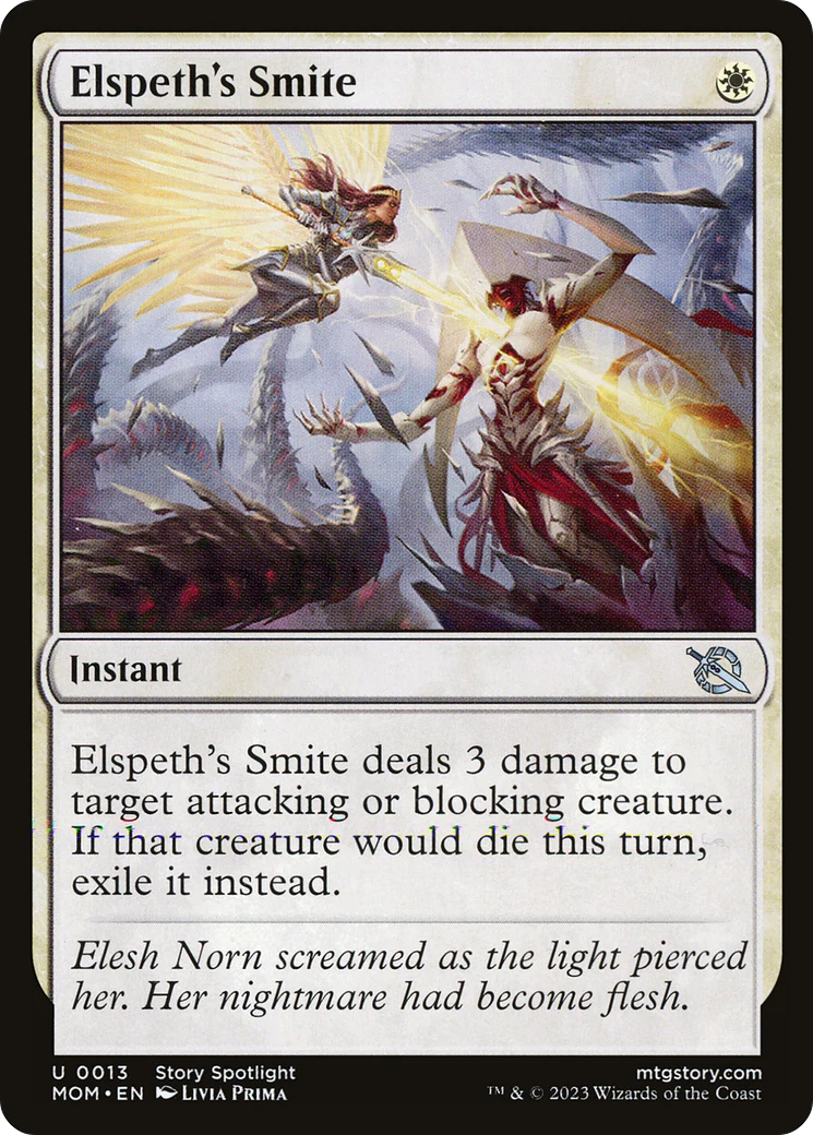 Elspeth's Smite (MOM-013) - March of the Machine Foil