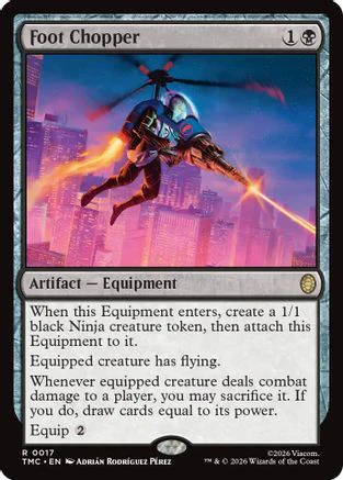 Foot Chopper (TMC-017) - Commander: Teenage Mutant Ninja Turtles Foil