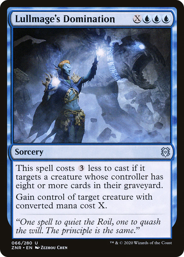 Lullmage's Domination (ZNR-066) - Zendikar Rising