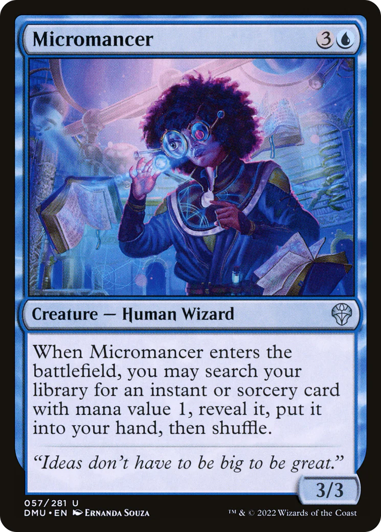 Micromancer (DMU-057) - Dominaria United Foil