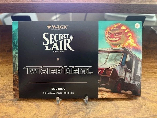 MTG Secret Lair x Twisted Metal Sol Ring, Rainbow Foil Edition - Image 2