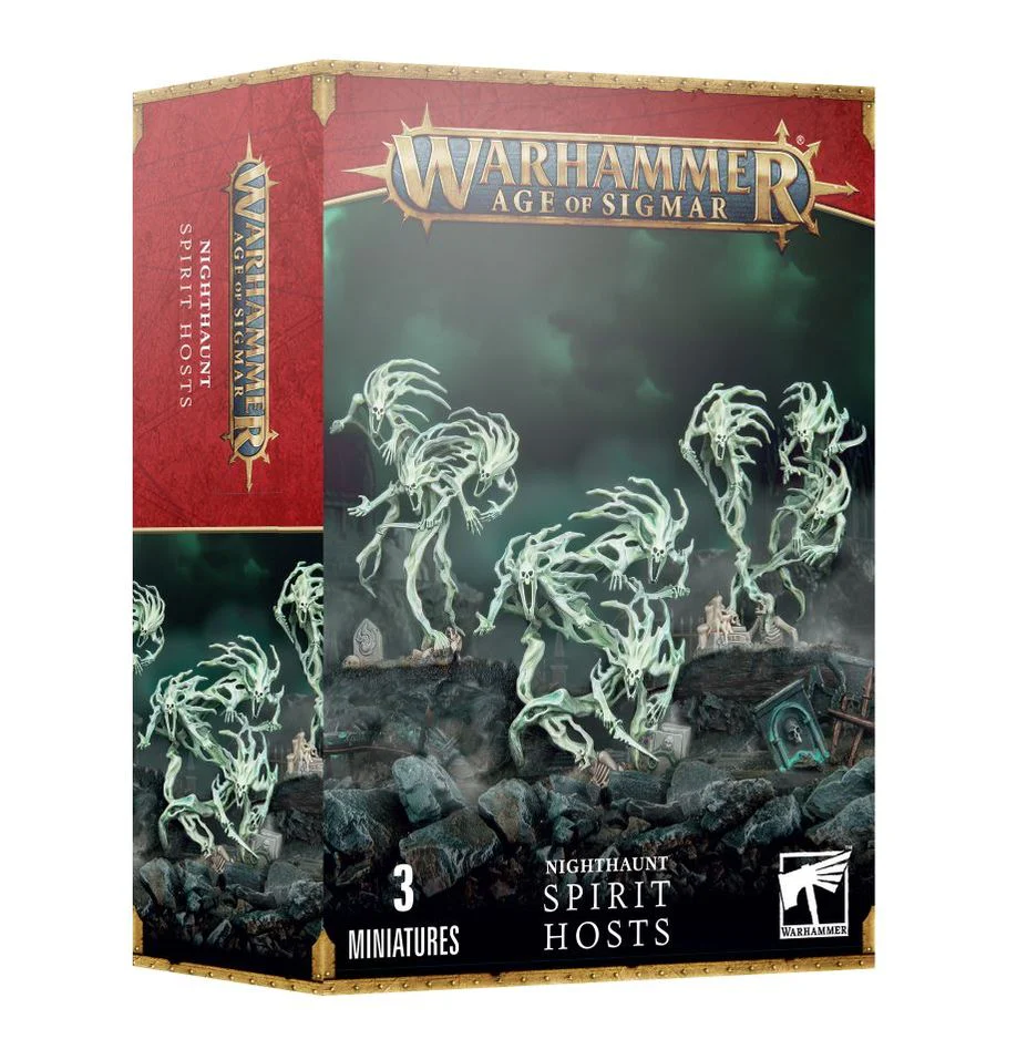 Warhammer Age of Sigmar Nighthaunt Spirit Host (3 Miniatures)