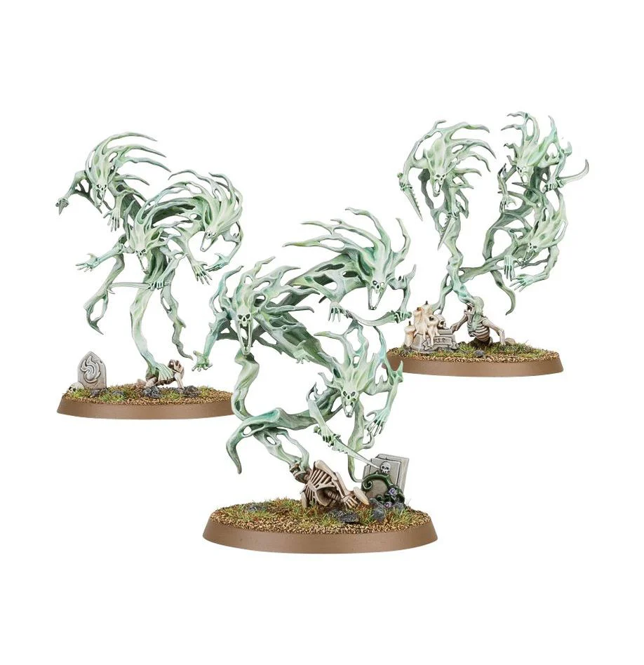 Warhammer Age of Sigmar Nighthaunt Spirit Host (3 Miniatures) - Image 2