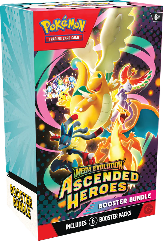 Pre-Order: Pokémon ME2.5 Ascended Heroes Booster Bundle