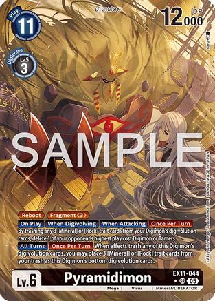 Pyramidimon (EX11-044) <Alternate Art>