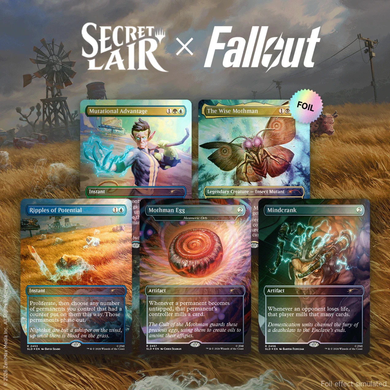 Secret Lair: Fallout: Welcome To New Vegas