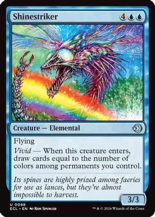 Shinestriker (ECL-068) - Lorwyn Eclipsed Foil