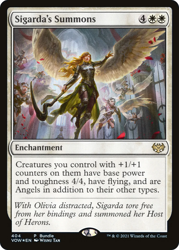 Sigarda's Summons (VOW) (UMP-404) - Innistrad: Crimson Vow Foil