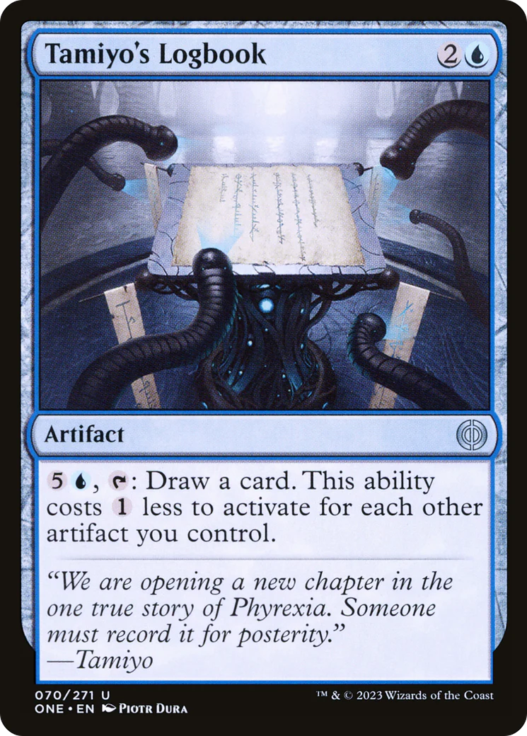Tamiyo's Logbook (ONE-070) - Phyrexia: All Will Be One Foil