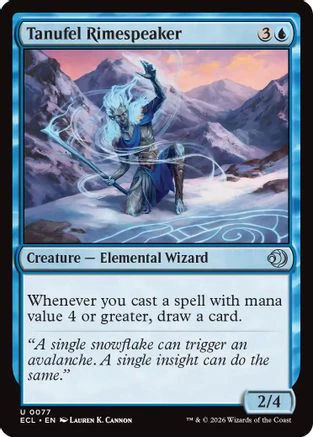 Tanufel Rimespeaker (ECL-077) - Lorwyn Eclipsed Foil