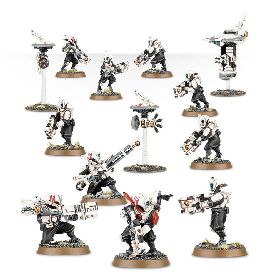 Warhammer 40,000 T’au Empire Pathfinder Team (13 Citadel Miniatures) - Image 2
