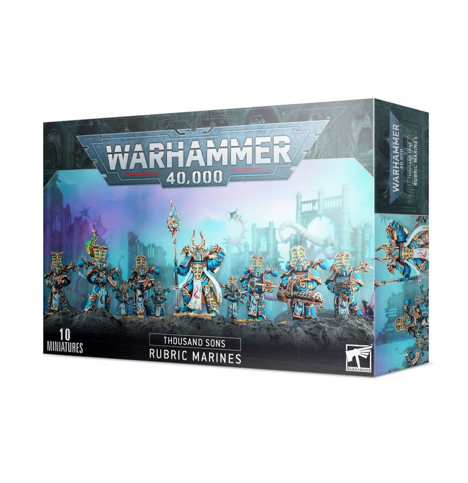 Warhammer 40,000 Thousand Sons Rubric Marines (10 Miniatures)