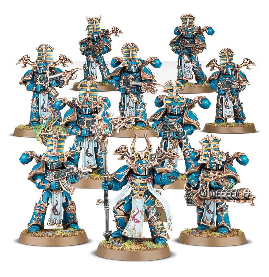 Warhammer 40,000 Thousand Sons Rubric Marines (10 Miniatures) - Image 2