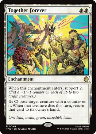 Together Forever (TMC-044) - Commander: Teenage Mutant Ninja Turtles Foil