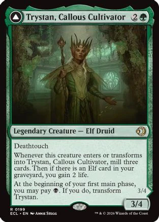 Trystan, Callous Cultivator (ECL-199) - Lorwyn Eclipsed