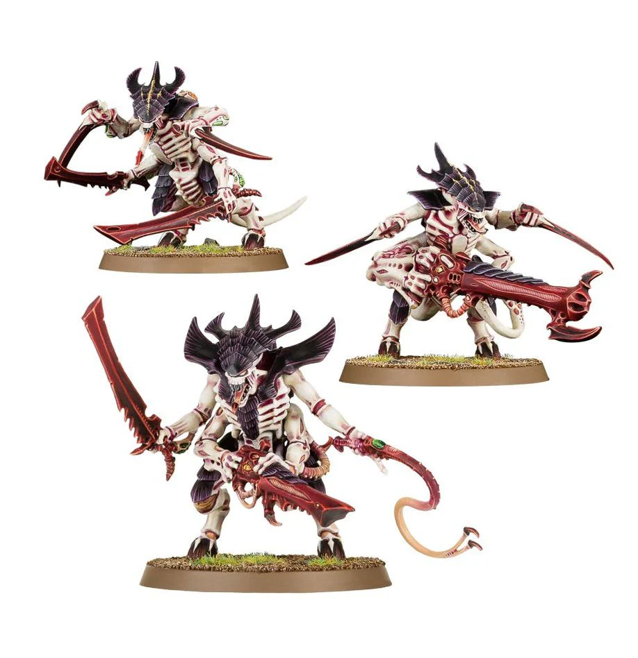 Warhammer 40,000 Tyranids Warriors (3 Miniatures) - Image 2