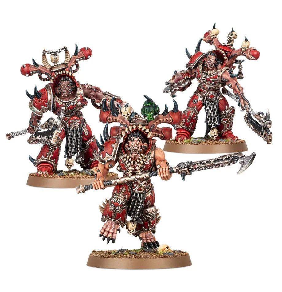 Warhammer 40,000 World Eaters Exalted Eightbound (3 Miniatures) - Image 2