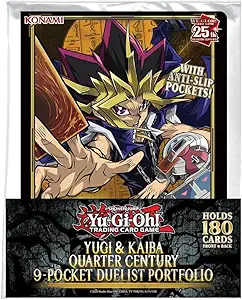 Yu-Gi-Oh! 9 Pocket Binder Yugi & Kaiba Quarter Century